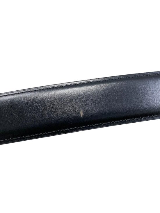Cartier Belt Trinity Leather Black Gold Silver main image 12